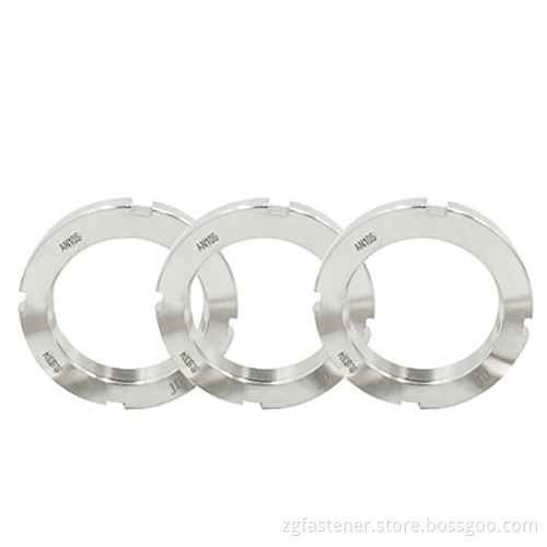 GB812 stainless steel 316 round nut M10
